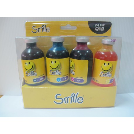 หมึกเติม Smile HP Refill Kit 4 สี (BK/C/M/Y) 50 ml