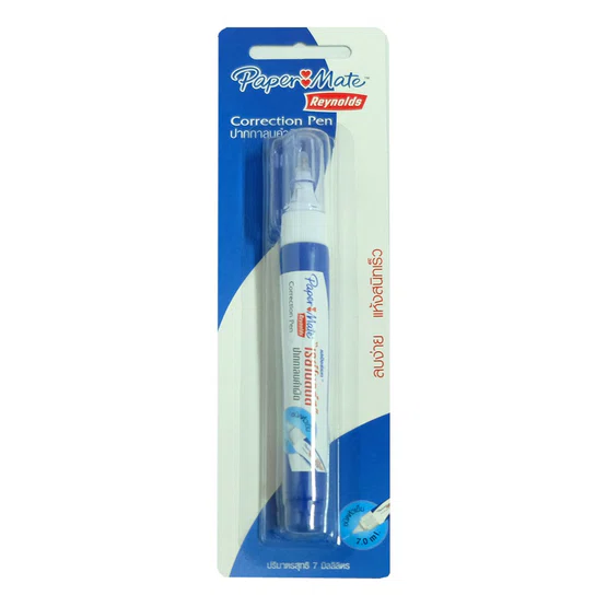 ปากกาลบคำผิด 7มล. ตรา เรย์โนลด์ส 0.7ml. Paper Mate